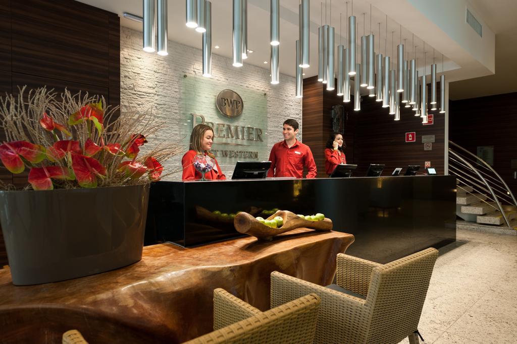 Best Western Premier Maceio Ngoại thất bức ảnh Lobby of the hotel
